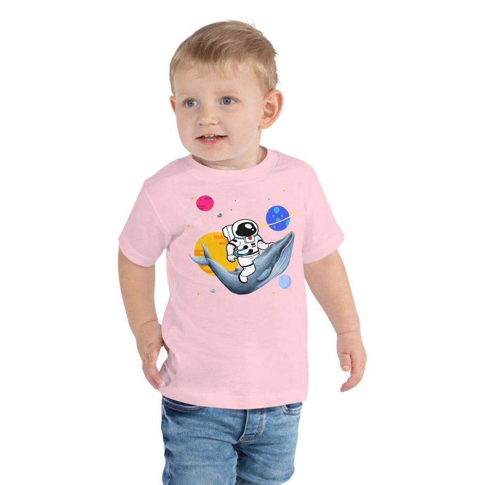 Space Travel Toddler Short Sleeve Tee