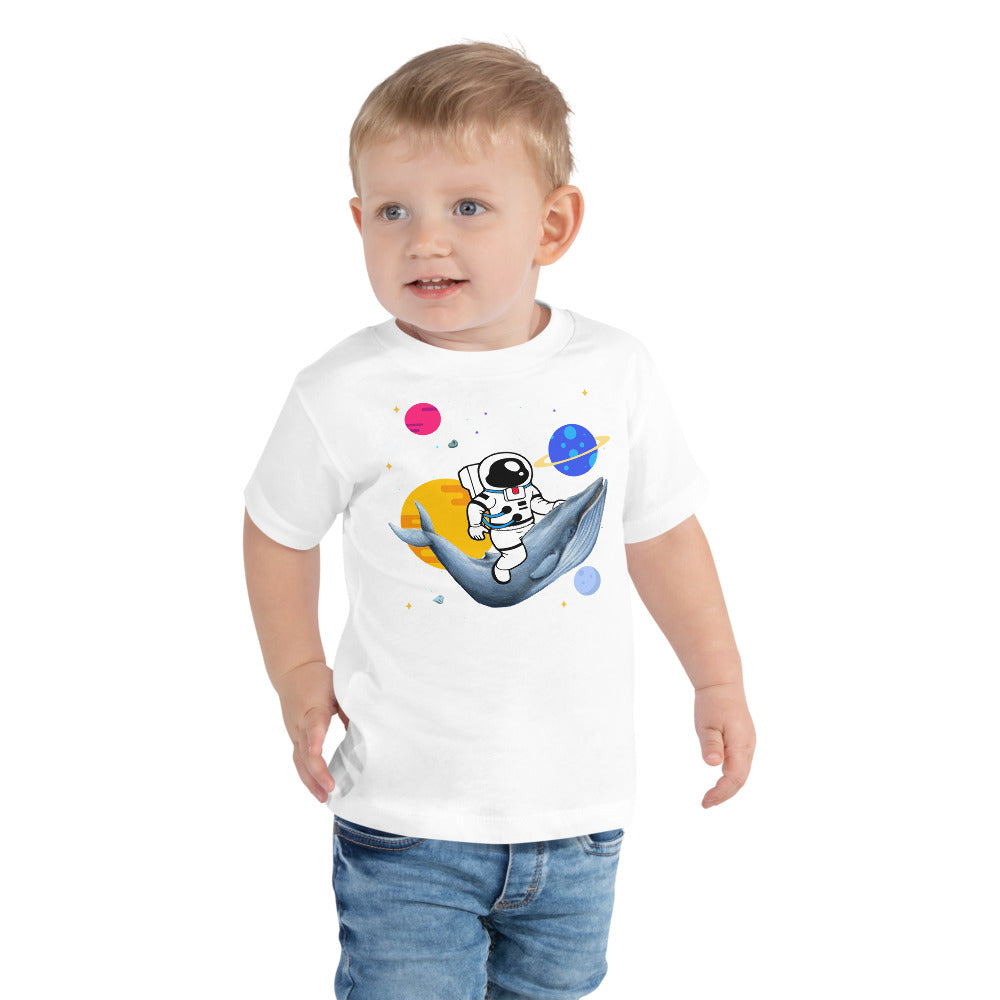 Space Travel Toddler Short Sleeve Tee