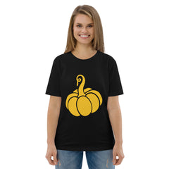 Pumpkin Unisex organic cotton t-shirt