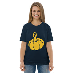 Pumpkin Unisex organic cotton t-shirt